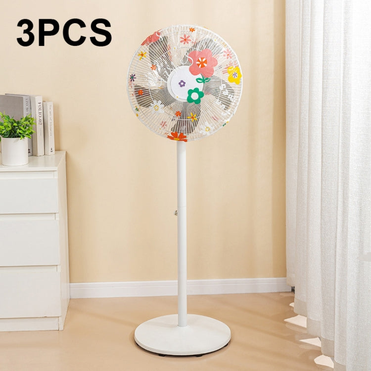 Household Fan PEVA Waterproof and Dustproof Cover, Color: Little Dinosaur Long, Sunflower Long, Sunflower Short, Little Dinosaur Long, Little Dinosaur Short