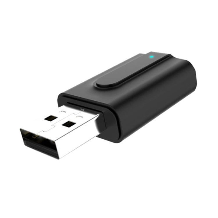 อะแดปเตอร์ลำโพง USB บลูทูธ 5.0 2-in-1 สำหรับคอมพิวเตอร์และหูฟังไร้สาย รุ่น BT10