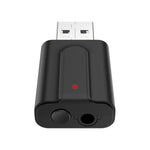 อะแดปเตอร์ลำโพง USB บลูทูธ 5.0 2-in-1 สำหรับคอมพิวเตอร์และหูฟังไร้สาย รุ่น BT10