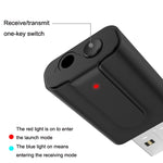 อะแดปเตอร์ลำโพง USB บลูทูธ 5.0 2-in-1 สำหรับคอมพิวเตอร์และหูฟังไร้สาย รุ่น BT10