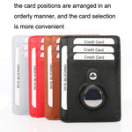 TQ-319 ที่ใส่บัตรหนังป้องกันการโจรกรรมและการสูญหายสำหรับ AirTag รุ่นที่ 2 / AirTag รุ่นที่ 1, คาร์บอนไฟเบอร์ (สีดำ), คาร์บอนไฟเบอร์ (สีเทา), คาร์บอนไฟเบอร์ (สีน้ำเงิน), คาร์บอนไฟเบอร์ (สีน้ำตาล), ลายเรียบ (สีดำ), ลายเรียบ (สีแดง), ลายเรียบ (สีเทา)