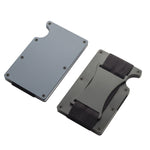 ZDL-05 ที่ใส่บัตรโลหะสำหรับจัดเก็บและป้องกันติดตาม AirTag รุ่นที่ 2 / AirTag รุ่นที่ 1, สีเขียวทหาร, สีดำ, สีเทา, สีฟ้าอ่อน
