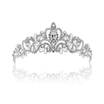 G2888 Crystal Diamond Wedding Party Braided Hair Crown Show Headband, Silver White, Silver, Gold, Rose Gold, AB Colorful, White+Pink, Pink, Blue, No Comb Rose Gold, No Comb Gold, Colorful Opal, Colorful, Purple Red Diamond, Light Purple, Light Green   ...