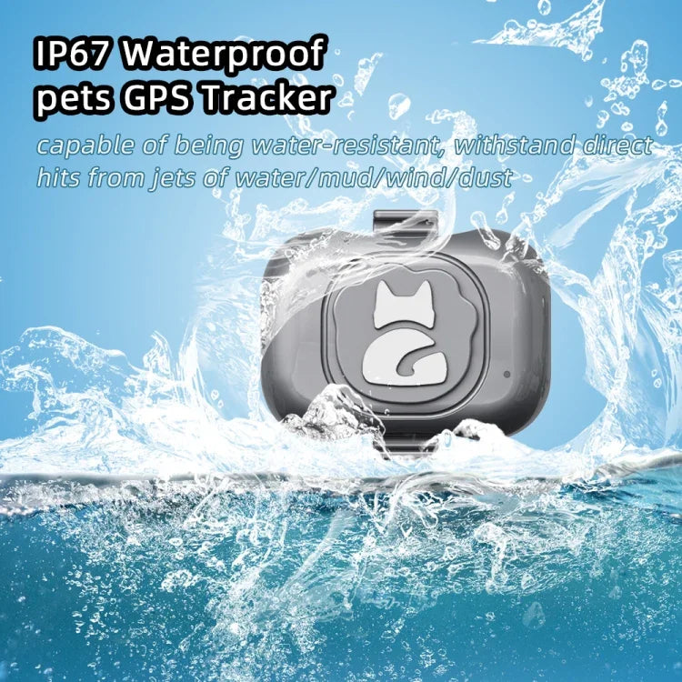 G16 เครื่องติดตาม GPS สัตว์เลี้ยง ปลอกคออัจฉริยะกันน้ำ IP67 ป้องกันการสูญหาย สำหรับสุนัข แมว, G16 เครื่องติดตาม GPS สัตว์เลี้ยง