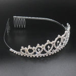 WM-02 Crystal Diamond Birthday Party Wedding Updo Crown, Color: Gold Queen Set1, Silver, Gold, Rose Gold, AB Diamond, Gold Queen, AB Silver Queen, Silver Queen, Rose Gold Queen, Golden Queen, Silver Girl, AB Gold Girl, Gold Girl, Rose Gold Girl