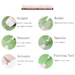 ชุดเครื่องมือถอนฟิล์มไวนิล DIY เครื่องมือแกะสลักลาย, 5-in-1, 5-in-1+แผ่นตัด, 5-in-1+ถังรีไซเคิล+ถุง, 6-in-1+ถังรีไซเคิล+ถุง, 5-in-1+ถังรีไซเคิล+ที่วางปากกา