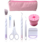 ชุดเครื่องมือถอนฟิล์มไวนิล DIY เครื่องมือแกะสลักลาย, 5-in-1, 5-in-1+แผ่นตัด, 5-in-1+ถังรีไซเคิล+ถุง, 6-in-1+ถังรีไซเคิล+ถุง, 5-in-1+ถังรีไซเคิล+ที่วางปากกา