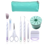 ชุดเครื่องมือถอนฟิล์มไวนิล DIY เครื่องมือแกะสลักลาย, 5-in-1, 5-in-1+แผ่นตัด, 5-in-1+ถังรีไซเคิล+ถุง, 6-in-1+ถังรีไซเคิล+ถุง, 5-in-1+ถังรีไซเคิล+ที่วางปากกา