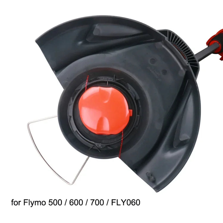 ฝาครอบม้วนเครื่องตัดหญ้าสำหรับ Flymo 500 / 600 / 700 / FLY060 สีแดง