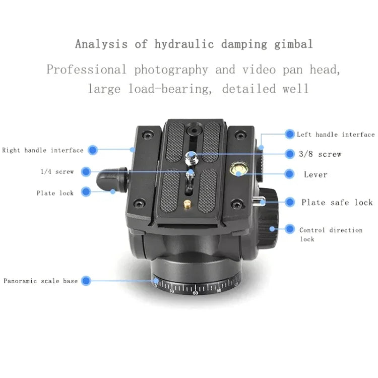 ขาตั้งกล้อง SLR QingZhuangShiDai Q90 พร้อมด้ามกันสั่นสำหรับถ่ายนก, Q90