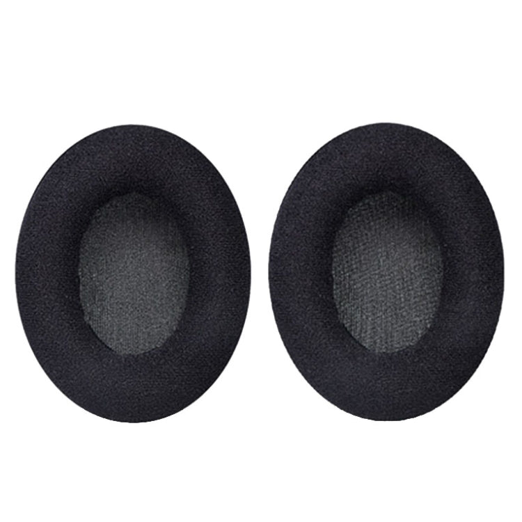 ปลอกหูฟังโฟมระบายอากาศ 2 ชิ้น สำหรับ Sennheiser HD200 Pro, สเปค: ย่น กำมะหยี่ หนังโปรตีน