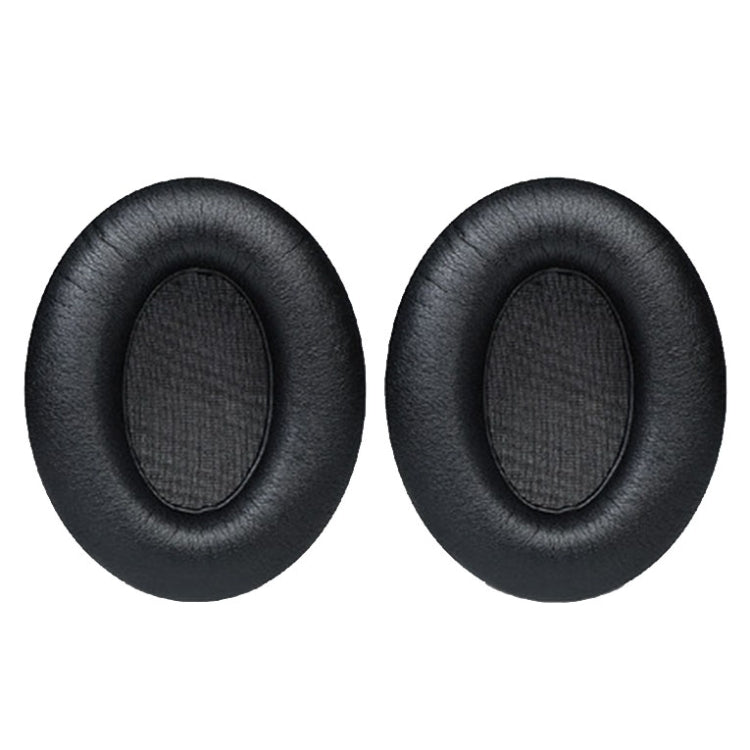 ปลอกหูฟังโฟมระบายอากาศ 2 ชิ้น สำหรับ Sennheiser HD200 Pro, สเปค: ย่น กำมะหยี่ หนังโปรตีน