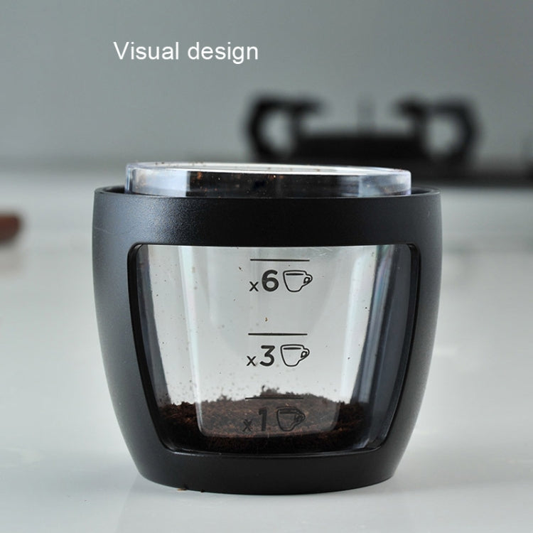 เครื่องบดเมล็ดกาแฟแบบมือหมุนสำหรับบ้าน พกพา สีดำ
