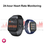 QS16Pro นาฬิกาอัจฉริยะกันน้ำขนาด 1.69 นิ้วสำหรับตรวจสุขภาพ รองรับการวัดอุณหภูมิร่างกาย สีขาว ชมพู น้ำเงิน ดำ เงินเทา เขียว ดำสตีล ดำสตีลหนา