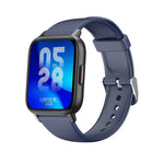 QS16Pro นาฬิกาอัจฉริยะกันน้ำขนาด 1.69 นิ้วสำหรับตรวจสุขภาพ รองรับการวัดอุณหภูมิร่างกาย สีขาว ชมพู น้ำเงิน ดำ เงินเทา เขียว ดำสตีล ดำสตีลหนา
