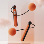 Fitness Sport Intelligent Electronic Counting Skipping Rope, Style:, Long Rope (Carmine), Long Rope (Blue), Long Rope (Orange), Small Ball Dual Use (Carmine), Small Ball Dual Use (Blue), Small Ball Dual Use (Orange), Big Ball (Carmine), Big Ball (Blue)...