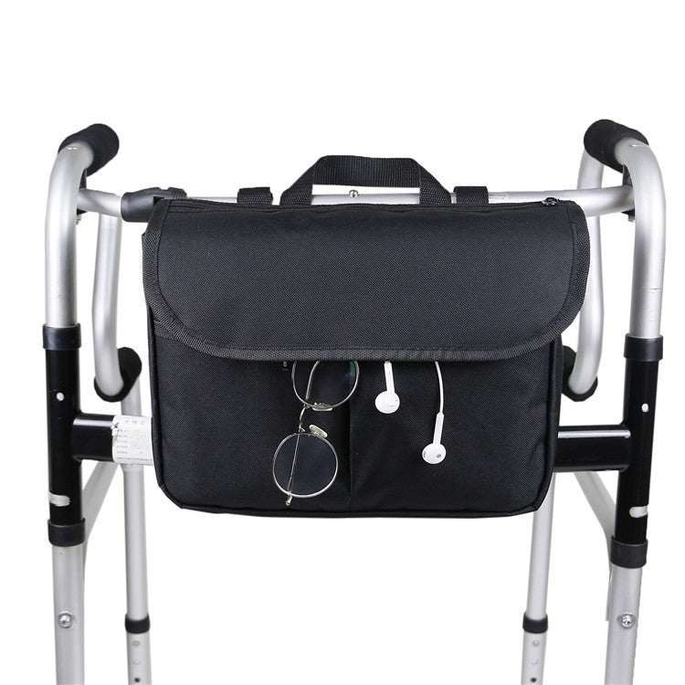 ถุงเก็บรถเข็นล้อแขวน MTP-682 ถุงเก็บจักรยานเดินฟื้นฟู MTP-682 สีดำ
