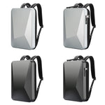 กระเป๋าเป้ Bopai 61-93318A เปลือกแข็งกันน้ำและขยายได้ พร้อมช่องชาร์จ USB, รุ่น: ปกติ (สีเงิน), รหัสผ่าน (สีเงิน), ปกติ (สีดำ), รหัสผ่าน (สีดำ)