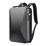 กระเป๋าเป้ Bopai 61-93318A เปลือกแข็งกันน้ำและขยายได้ พร้อมช่องชาร์จ USB, รุ่น: ปกติ (สีเงิน), รหัสผ่าน (สีเงิน), ปกติ (สีดำ), รหัสผ่าน (สีดำ)