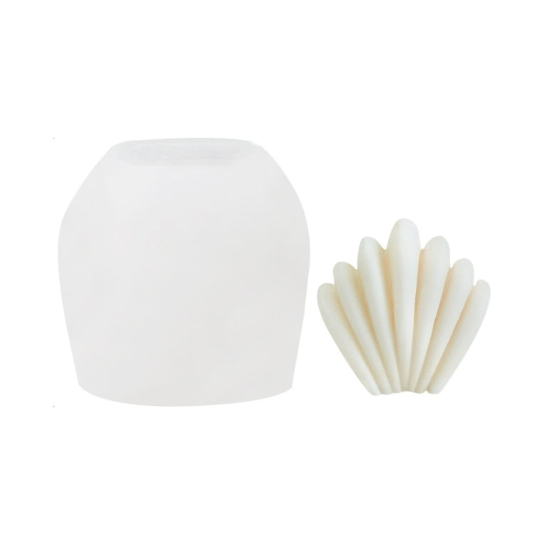 Scallop DIY Scented Candle Silicone Mold, LZ-48, LZ-66, LZ-197, LZ-217, LZ-216, SX-LZ-305, SX-LZ-306, SX-LZ-307