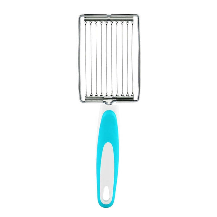เครื่องหั่นแฮมมะเขือเทศแบบไม่ลื่นสแตนเลส เครื่องหั่นผลไม้ (สีส้ม), เครื่องหั่นผลไม้ (สีม่วง), เครื่องหั่นผลไม้ (สีน้ำเงิน), เครื่องหั่นผลไม้ (สีเขียว)
