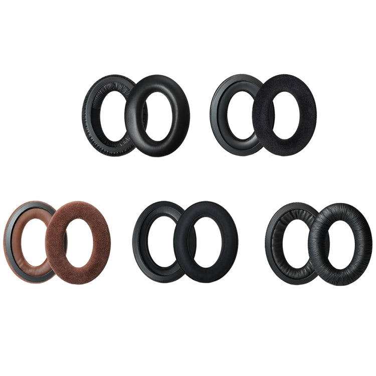ปลอกฟองน้ำครอบหูหูฟัง 2 ชิ้น สำหรับ Sennheiser PXC450/PXC350/PC350, สเปค:, โปรตีน, กำมะหยี่สีดำ, กำมะหยี่สีน้ำตาล, หนังด้าน, หนังย่น