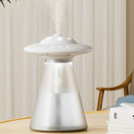 เครื่องเพิ่มความชื้นแสงกลางคืนรูป UFO ชาร์จ USB รุ่น FX-041 สีงาช้างขาว เขียวทะเล ฟ้าอ่อน