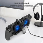 พัดลมระบายความร้อนพร้อมขาตั้ง JYS สำหรับ Steam Deck/Switch/OLED, JYS-SD006