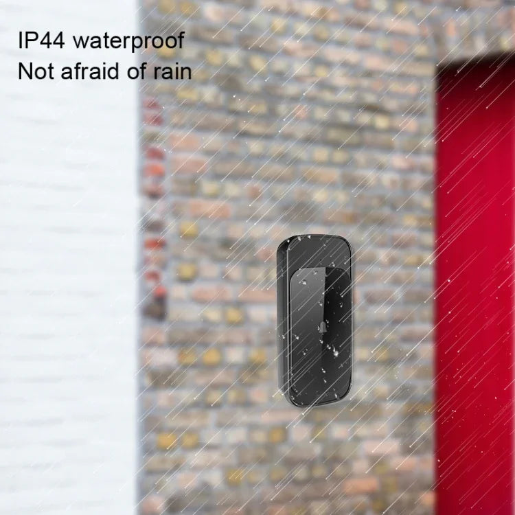 C03 1 For 1 Home Wireless Waterproof Touch Sensor Doorbell, C03 EU Plug Black, C03 UK Plug White, C03 EU Plug White, C03 US Plug Black, C03 US Plug White, C03 UK Plug Black