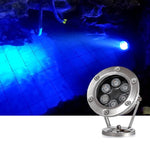 ไฟใต้น้ำ LED สำหรับสระน้ำ บ่อปลา น้ำพุ กันน้ำ สำหรับตกแต่งภูมิทัศน์, 36W