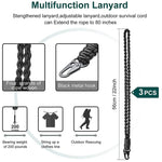 QD-258 สายคล้องคอโลหะถักมืออเนกประสงค์สำหรับทหารร่ม, สายคล้องคอ QD-258 ทหารร่ม (แดง), สายคล้องคอ QD-258 ทหารร่ม (ดำ), สายคล้องคอ QD-258 ทหารร่ม (น้ำเงินเข้ม)