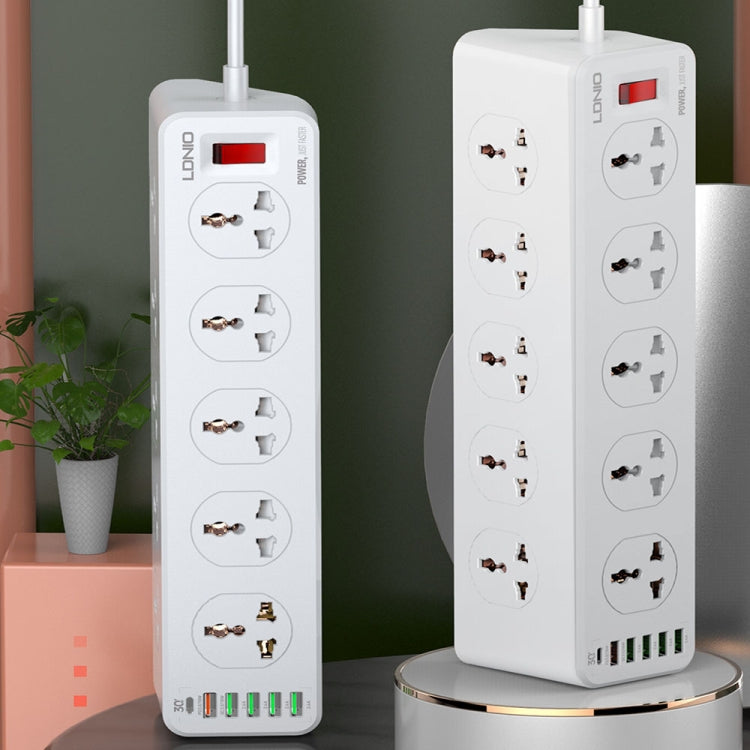 ปลั๊กชาร์จเร็ว LDNIO SC10610 30W 10+6 พอร์ต สำหรับเดินทาง บ้าน และสำนักงาน, สเปค:, ปลั๊ก UK, ปลั๊ก EU, ปลั๊ก US