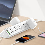 ปลั๊กชาร์จเร็ว LDNIO SC10610 30W 10+6 พอร์ต สำหรับเดินทาง บ้าน และสำนักงาน, สเปค:, ปลั๊ก UK, ปลั๊ก EU, ปลั๊ก US