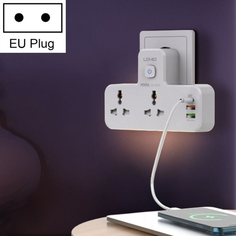 ปลั๊กชาร์จเร็ว LDNIO SC2311 20W PD+QC 3.0 พร้อมไฟกลางคืน, สเปค:, ปลั๊ก EU, ปลั๊ก UK, ปลั๊ก US