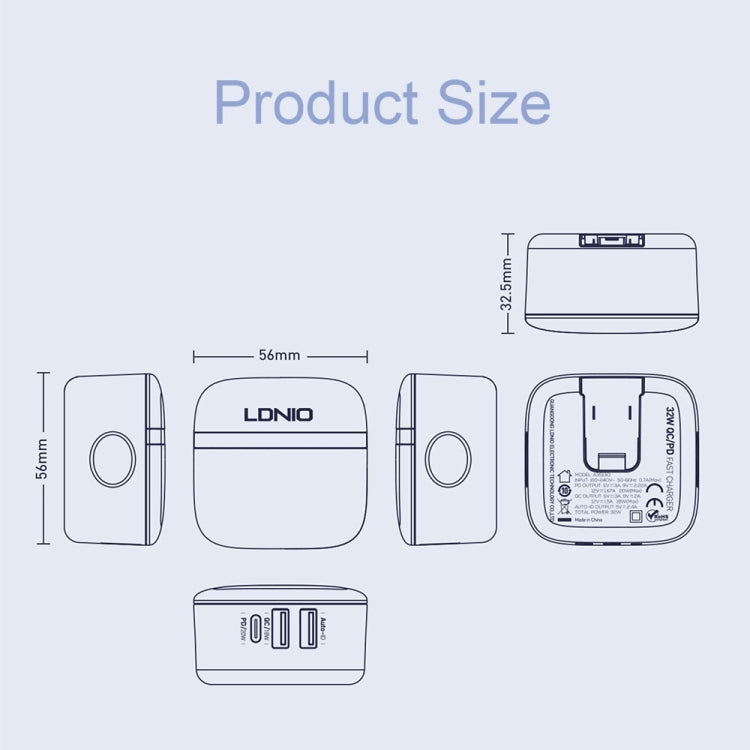 LDNIO A3513Q อะแดปเตอร์โทรศัพท์ 32W QC3.0 3 พอร์ต USB ปลั๊ก EU พร้อมสาย Micro USB, ปลั๊ก EU พร้อมสาย 8 Pin, ปลั๊ก EU พร้อมสาย Type-C, ปลั๊ก EU พร้อมสาย Type C เป็น 8 Pin, ปลั๊ก UK พร้อมสาย Micro USB, ปลั๊ก UK พร้อมสาย 8 Pin, ปลั๊ก UK พร้อมสาย Type-C