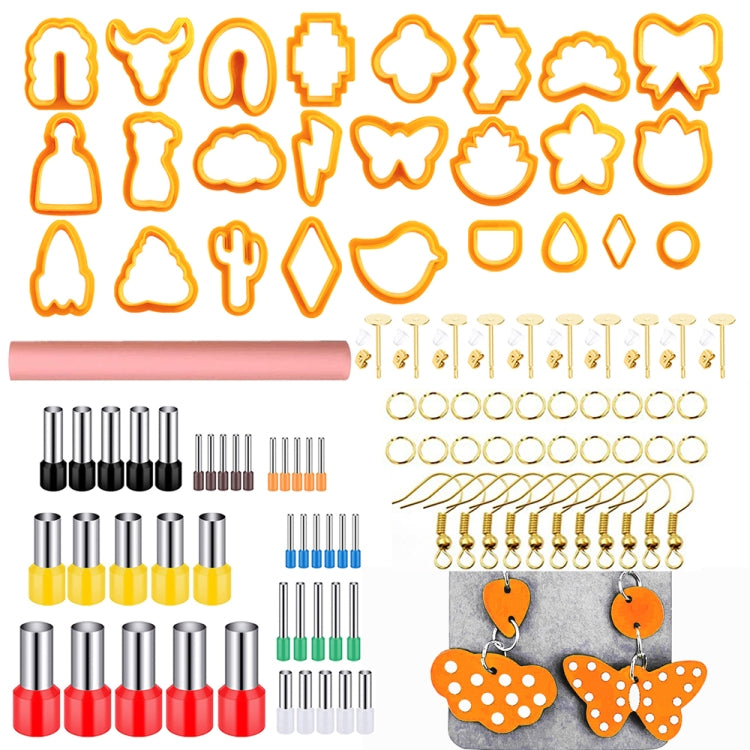 ชุดตัดดิน 106-1 116 แบบ DIY แม่พิมพ์ทำต่างหูดินและเครื่องมือทำต่างหู