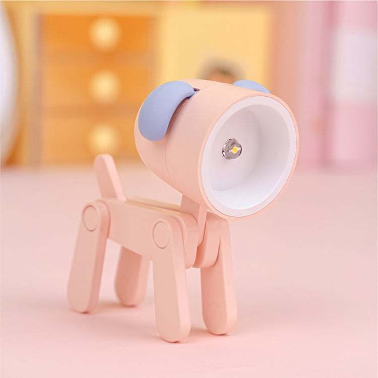 โคมไฟตั้งโต๊ะการ์ตูนพับได้ขนาดเล็ก LED TL-23 รูปสัตว์เลี้ยงสำหรับตกแต่งบ้าน สเปค: สุนัข (น้ำเงิน), สุนัข (เขียว), สุนัข (ชมพู), สุนัข (เบจ), สุนัข (ส้ม), สุนัข (เหลือง), กวาง (น้ำเงิน), กวาง (เขียว), กวาง (ชมพู), กวาง (เบจ), กวาง (ส้ม), กวาง (เหลือง)
