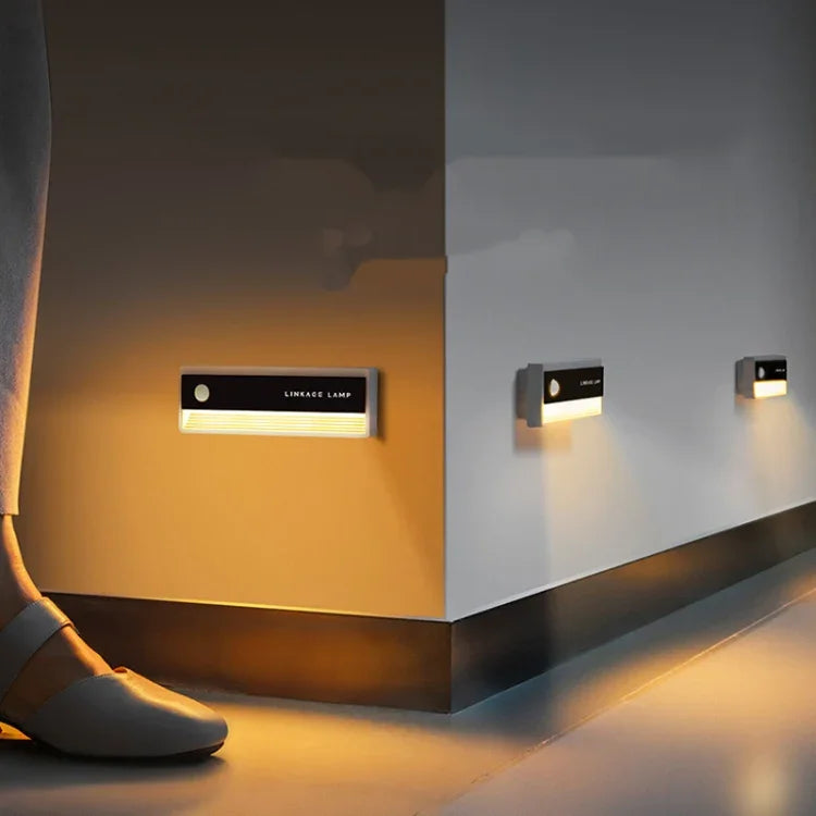 ไฟทางเดินแม่เหล็ก USB TG-L56 ตรวจจับร่างกายมนุษย์, 1 ชิ้น, 3 ชิ้น