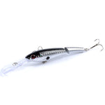เหยื่อปลอม M0208 แบบหลายส่วนจำลองบิโอนิก ขนาด 13.3 ซม./น้ำหนัก 13.4 กรัม, M0208 5, M0208 6, M0208 1, M0208 2, M0208 3, M0208 4