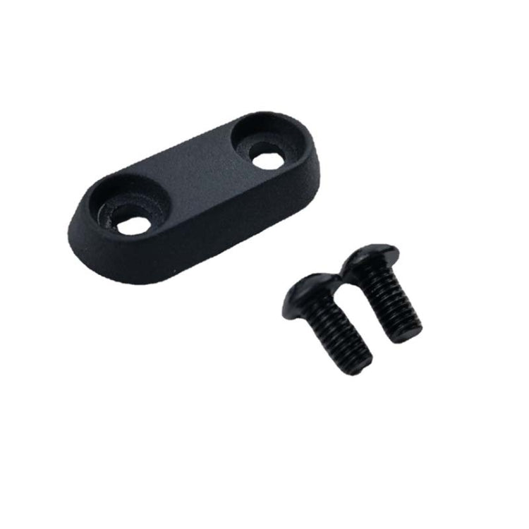 บล็อกยึดท่อแนวตั้งสำหรับส้อมหน้าสกูตเตอร์ไฟฟ้า Ninebot ES1/ES2/ES4 รุ่น M6, บล็อกยึดสีดำ