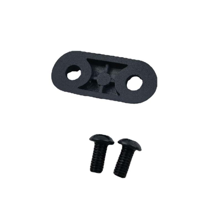 บล็อกยึดท่อแนวตั้งสำหรับส้อมหน้าสกูตเตอร์ไฟฟ้า Ninebot ES1/ES2/ES4 รุ่น M6, บล็อกยึดสีดำ