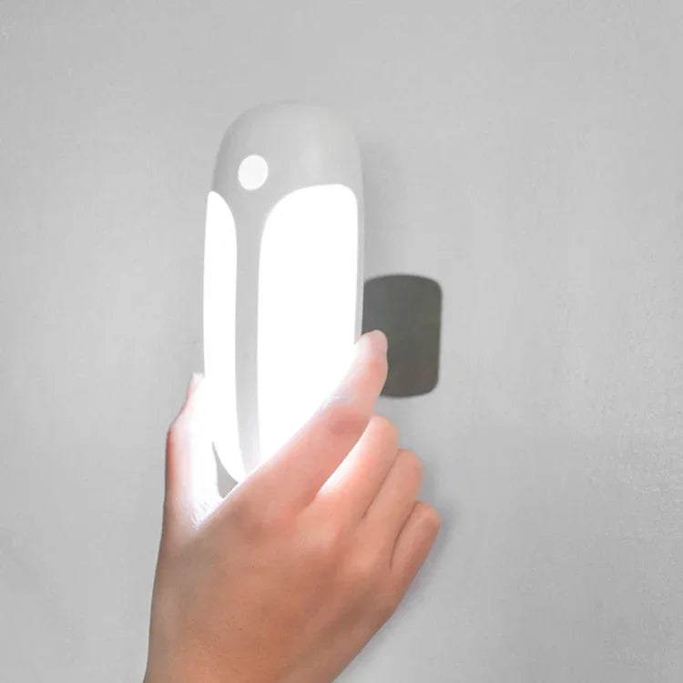 ไฟ LED เซนเซอร์ร่างกายอัจฉริยะชาร์จ USB แมลงหิ่งห้อย, แสงขาว