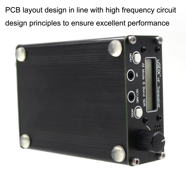 เครื่องรับส่งวิทยุความถี่สูง Usdr Usdx + V2 Plus 8 แบนด์ SDR โหมดเต็ม HF SSB QRP สเปค: ปลั๊ก EU, ปลั๊ก EU, ปลั๊ก US