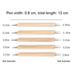ชุดเครื่องมือแกะสลักดินเหนียวปั้นดินเผา, 36 ชิ้น/ชุด