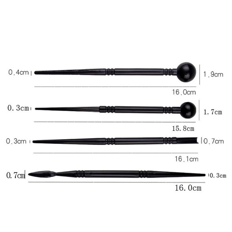 ชุดเครื่องมือแกะสลักดินเหนียวปั้นดินเผา, 36 ชิ้น/ชุด
