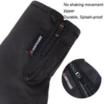 ถุงมือขี่จักรยานกันน้ำกลางแจ้ง HUNTRANGE A023 สัมผัสหน้าจอ กำมะหยี่ ขนาด M L XL