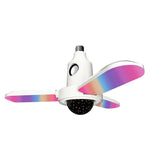 ZSCPH-001 ไฟบรรยากาศดนตรีสามใบสีสันสดใส RGB บลูทูธมัลติฟังก์ชัน 40W, ขนาด:, L (ดาว), S (ดาว), L (ลูกบอลมหัศจรรย์), S (ลูกบอลมหัศจรรย์)