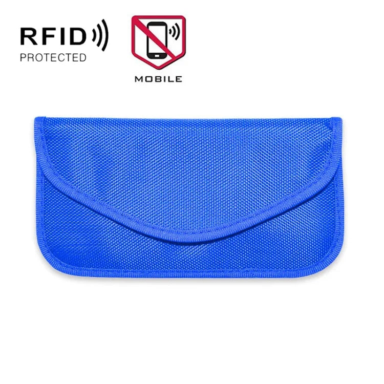 ถุงกันสัญญาณโทรศัพท์มือถือ 6.5 นิ้ว ป้องกันการระบุตำแหน่ง ถุงเก็บ RFID