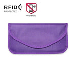 ถุงกันสัญญาณโทรศัพท์มือถือ 6.5 นิ้ว ป้องกันการระบุตำแหน่ง ถุงเก็บ RFID