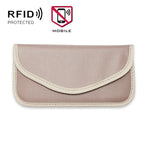ถุงกันสัญญาณโทรศัพท์มือถือ 6.5 นิ้ว ป้องกันการระบุตำแหน่ง ถุงเก็บ RFID